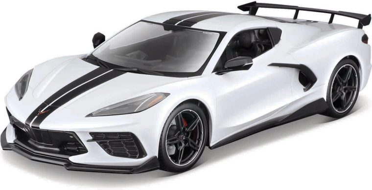 Maisto Chevrolet Corvette Stingray Coupe High Wing μπλε 1:18