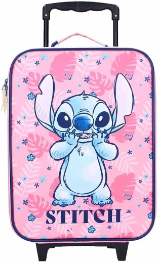 Παιδική βαλίτσα ταξιδίου με ροδάκια Vadobag Lilo and Stitch
