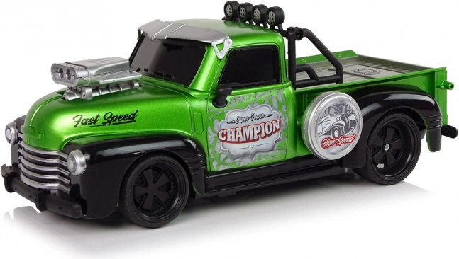 Πράσινο RC pick-up 1:18
