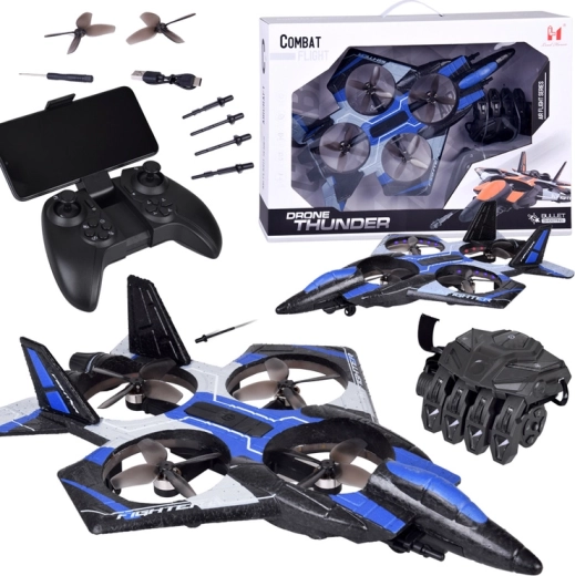 Μαχητικό drone Combat Flight με γάντι ελέγχου και τηλεχειριστήριο RC