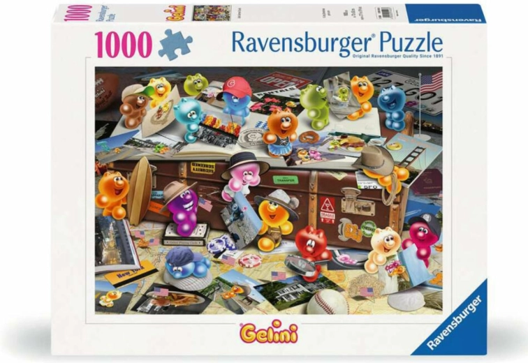 Παζλ Ravensburger Gelini: Ταξιδιώτες 1000 κομματιών