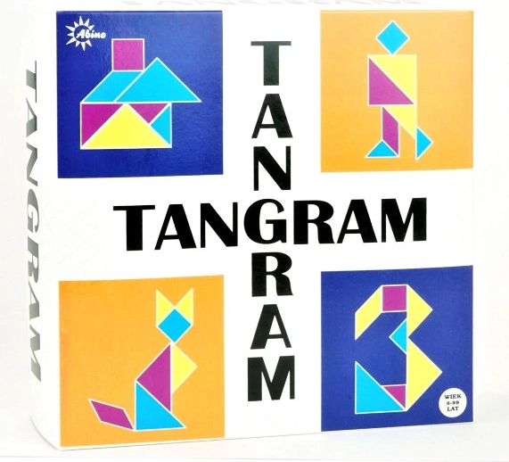 Λογικό παιχνίδι Tangram – γρήγορη σύνθεση μοτίβων
