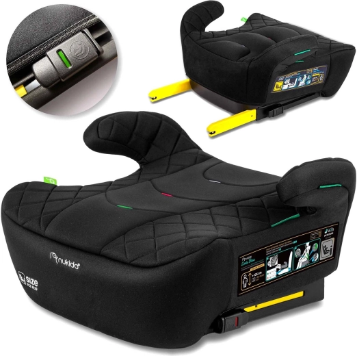 Nukido Louis παιδικό κάθισμα-βάση (booster) αυτοκινήτου με Isofix i-Size 125–150 cm (22–36 kg)