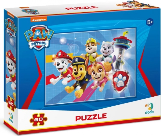 Παζλ Paw Patrol – Πάμε στη δράση, 60 κομμάτια