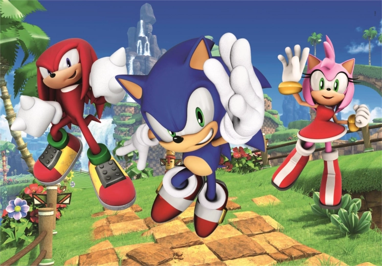 Παζλ 104 κομματιών SONIC