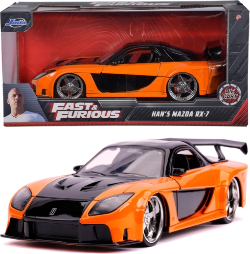 Μοντέλο αυτοκινήτου Mazda RX-7 FAST & FURIOUS 19 cm