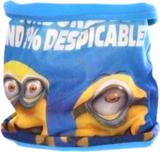 Περιλαίμιο λαιμού Minions με μάσκα δώρο - 1 τεμάχιο