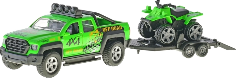 Ρεαλιστική off-road εμφάνιση και λειτουργικό ρυμουλκούμενο