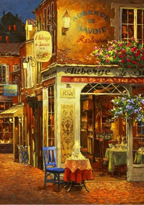 Παζλ Εστιατόριο Auberge de Savoie 1000 κομμάτια από Bluebird