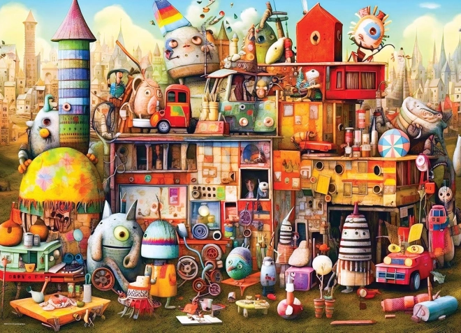 Puzzle Eurographics Nepovedené hračky XL 500 κομμάτια