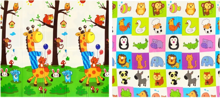 Διπλής όψης σχέδιο που διασκεδάζει τα παιδιά