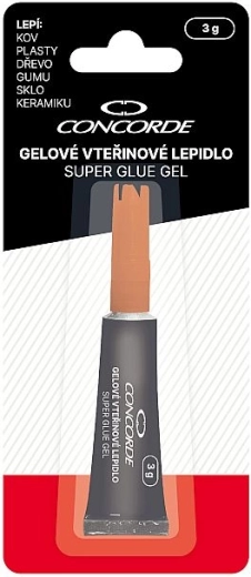 Τζελ στιγμιαία κόλλα Concorde 3 g σε blister