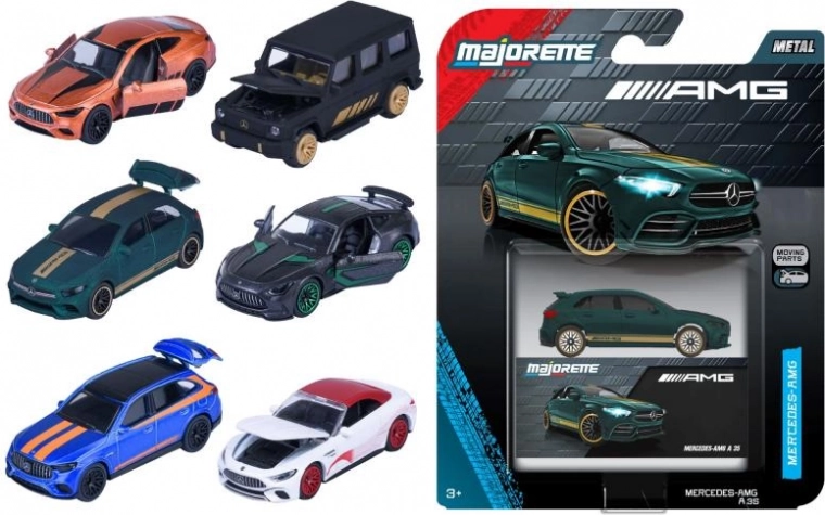 Μεταλλικό αυτοκινητάκι Mercedes-AMG Deluxe 1:64 με συλλεκτικό κουτί