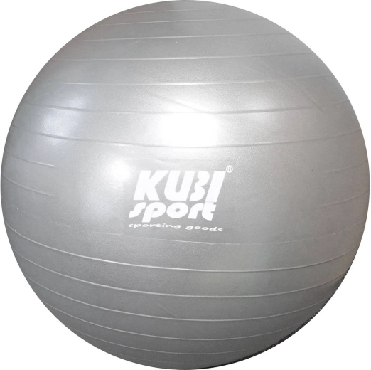 Γυμναστική μπάλα Kubisport ασημί 65 cm - 1 τεμάχιο