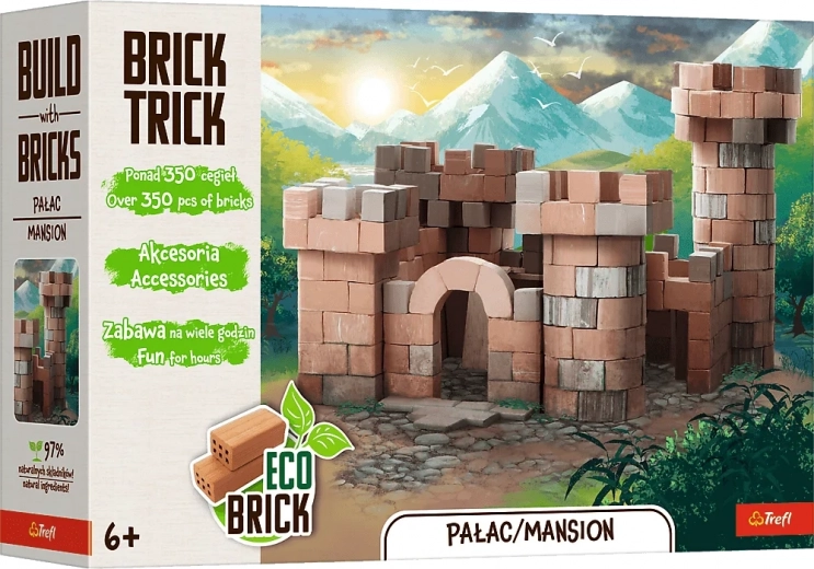 Κατασκευαστικό σετ TREFL BRICK TRICK κάστρο XL, 350 τεμάχια