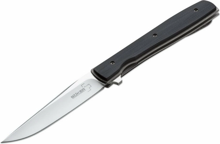 Böker Plus Urban Trapper πτυσσόμενο μαχαίρι τσέπης 8,7 cm, μαύρο G10