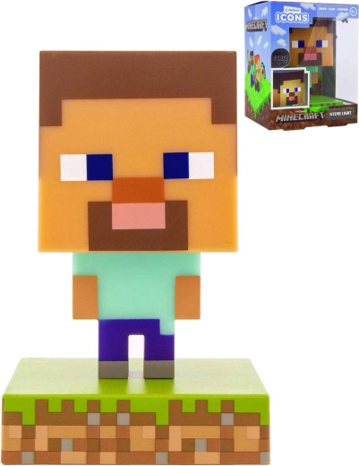Επιτραπέζιο φωτιστικό Minecraft Steve