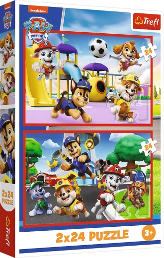Παζλ 2×24 «Ημέρα διασκέδασης των κουταβιών» – PAW PATROL από την Trefl