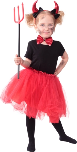 Παιδικό tutu κοστούμι διαβολίτσας Rappa