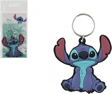 Λαστιχένιο μπρελόκ Lilo & Stitch 6 cm