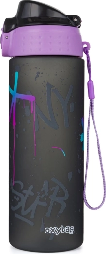 Μπουκάλι νερού OXY Click 600 ml graffiti girl