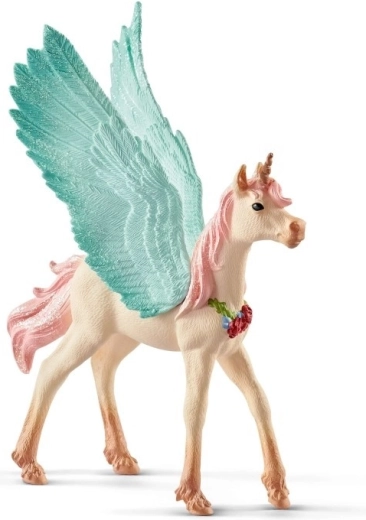 Schleich αστραφτερό πουλαράκι μονόκερος-πήγασος Bayala