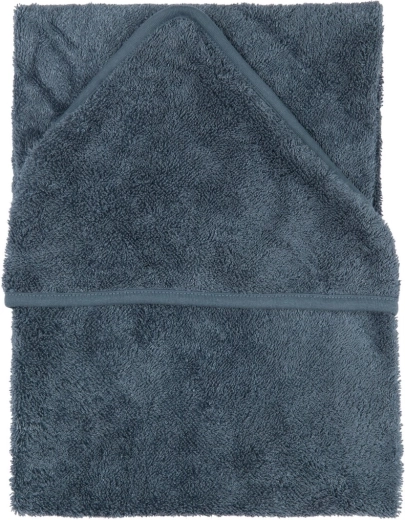 Timboo πετσέτα με κουκούλα XXL 95 × 95 cm marin