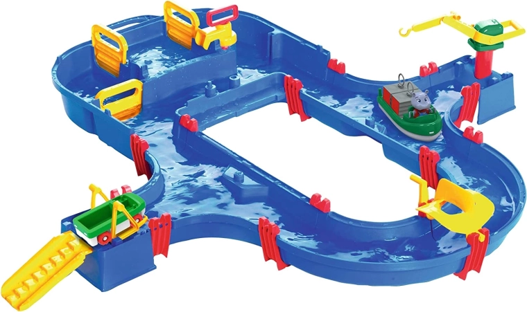 Υδάτινο θυρόφραγμα με πύλες και αντλία
