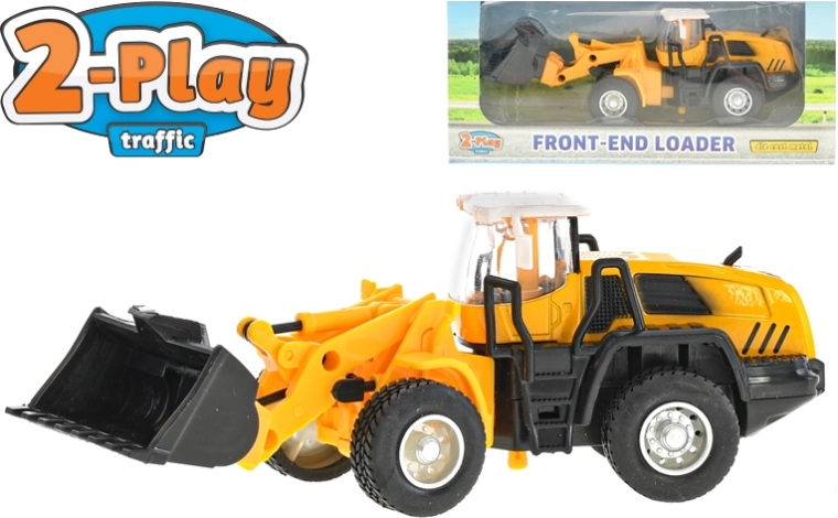 2-Play Traffic μεταλλικός φορτωτής 16,5 cm με μηχανισμό pull-back