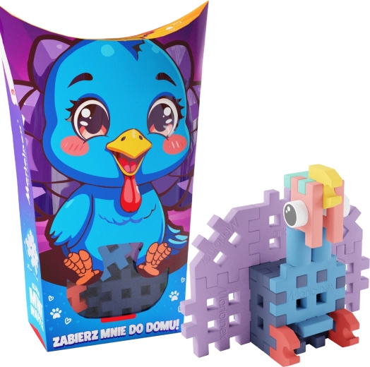 Κατασκευαστικά τουβλάκια Mini Waffle Pocket Pets γαλοπούλα