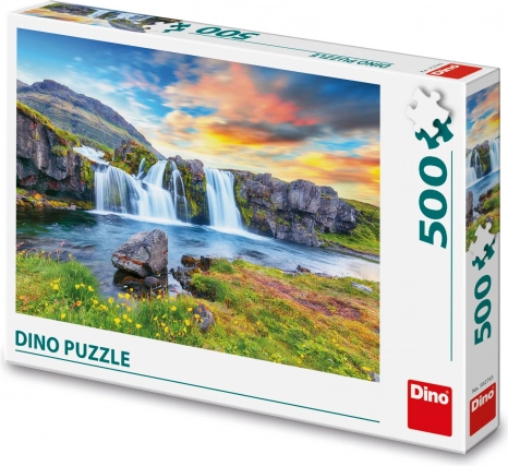 Παζλ DINO Ισλανδικός καταρράκτης 500 κομμάτια