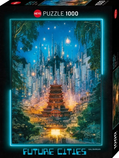 Παζλ HEYE Future Cities: Πύλη, 1000 κομμάτια