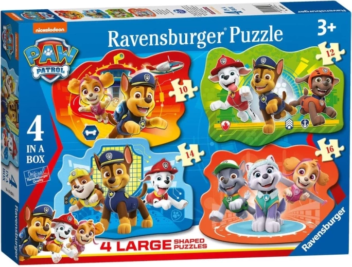 Παζλ Ravensburger Paw Patrol 4 σε 1 (10–16 κομμάτια)