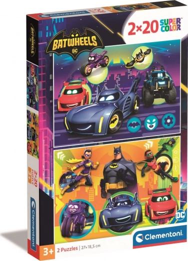 Παιδικό παζλ 2x20 κομμάτια Batwheels