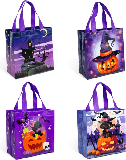 Τσάντα Halloween με 4 σχέδια - 1 τεμάχιο