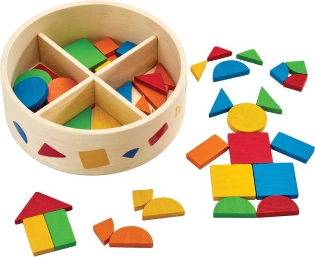 PlanToys Μωσαϊκό σε κουτί