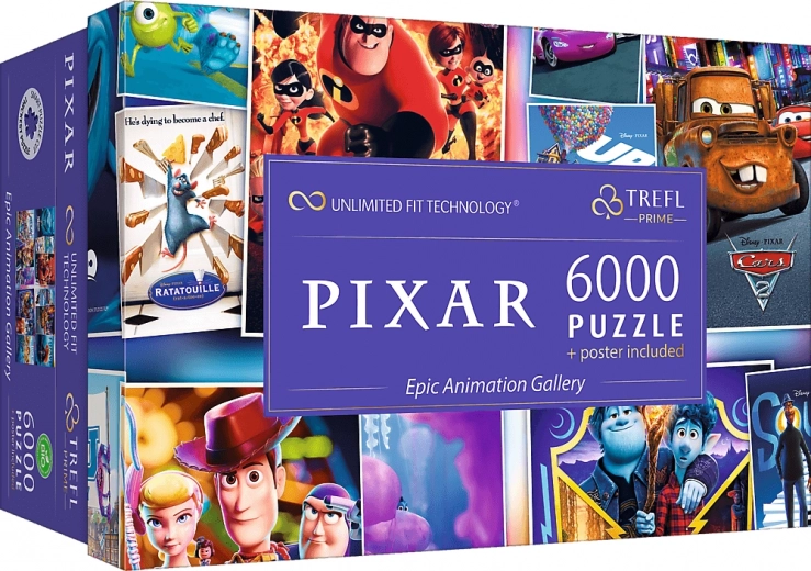 TREFL Παζλ Επική Πινακοθήκη Disney Pixar 6000 κομμάτια
