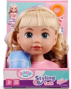 Κεφάλι χτενίσματος BABY born Carla