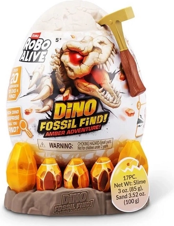 Zuru Robo Alive Dino Fossil Find: Amber Adventure - 1 τεμ.