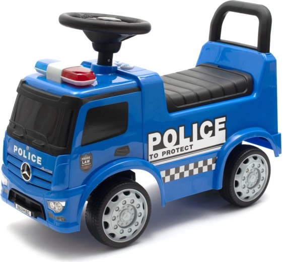 Παιδικό όχημα-περπατούρα (ride-on) αστυνομικό MERCEDES Baby Mix με ήχους – μπλε