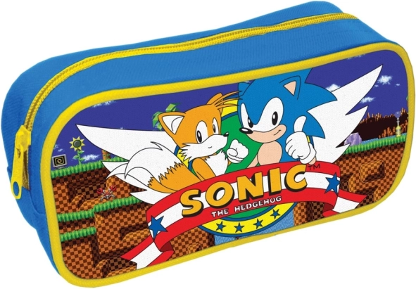 Κασετίνα SONIC με μοτίβο