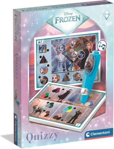 Διαδραστικό κουίζ Frozen (Το Βασίλειο του Πάγου) με ηλεκτρονική πένα CLEMENTONI