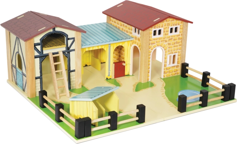 Ξύλινη φάρμα με φιγούρες Le Toy Van