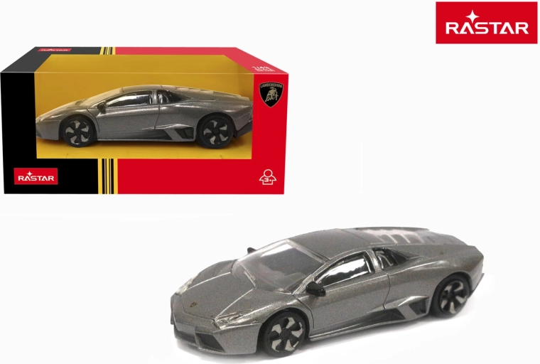 Μοντέλο αυτοκινήτου Rastar Lamborghini Reventon γκρι 1:43 - 1 τεμάχιο