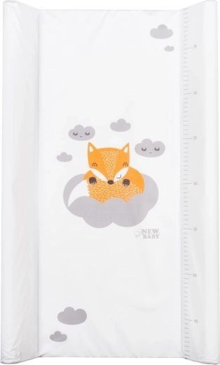Αλλαξιέρα New Baby αλεπού 80 × 50 cm λευκή