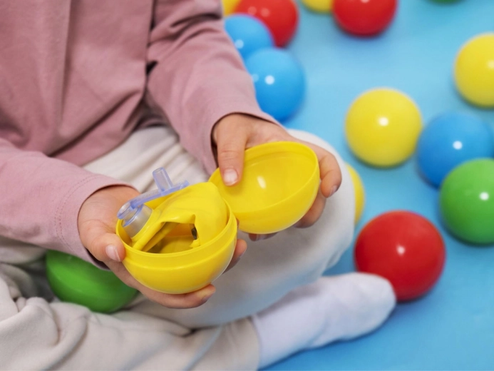 50 μπαλάκια και 4 εκπλήξεις για αισθητηριακή εξερεύνηση