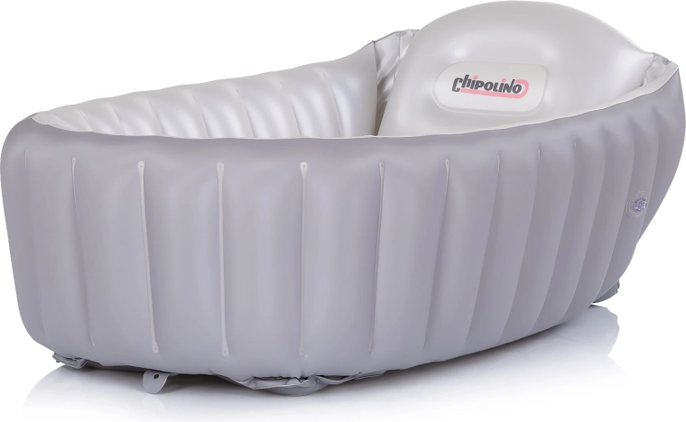 Chipolino φουσκωτή παιδική μπανιέρα Baby Cloud – Γκρι