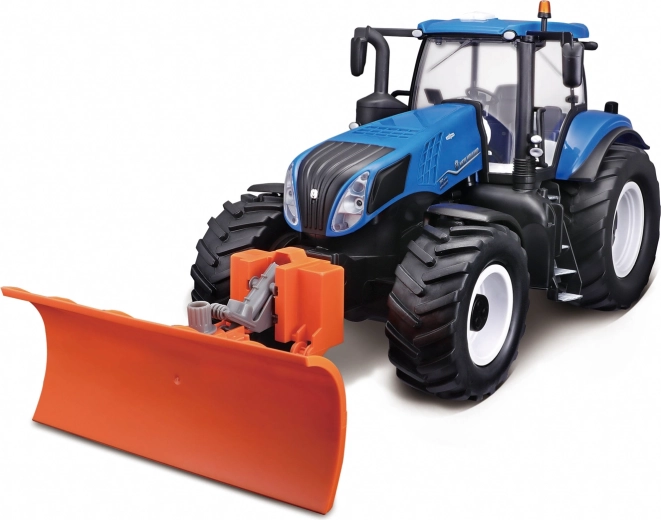 Maisto RC τρακτέρ New Holland με λεπίδα και φώτα 2,4 GHz