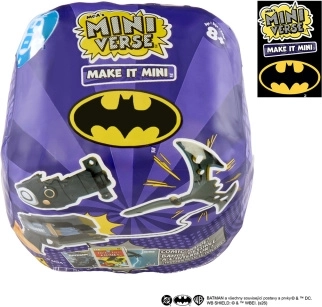 Συλλεκτικό mini σετ MGA's Miniverse Make it Mini Batman - 1 τεμάχιο