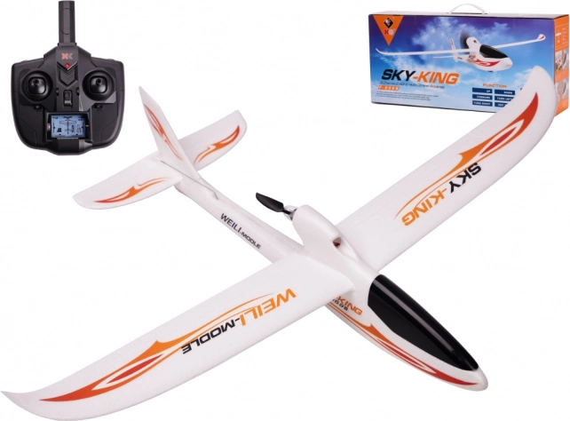 RC αεροπλάνο WLtoys Sky King F959S 2,4 GHz – πορτοκαλί